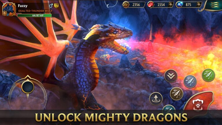 Wolf Tales — Wild Animal Sim для Android — скриншот 4