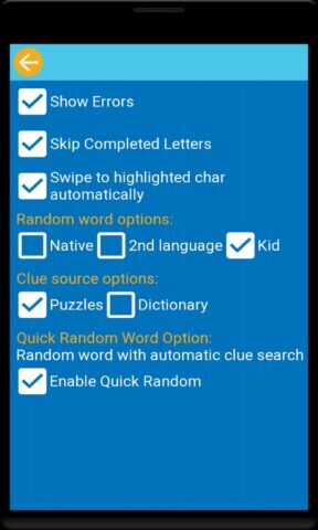 Wordapp: Crossword Maker для Android — скриншот 4