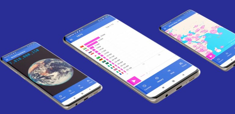 World Population для Android — скриншот 1