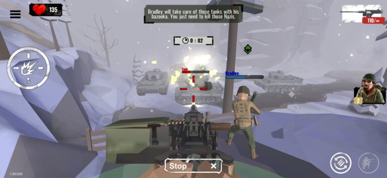 World War Polygon- WW2 shooter — скриншот 2