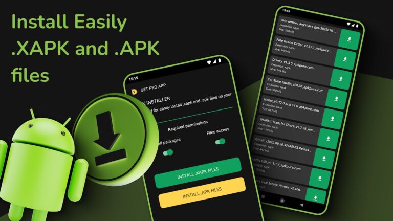 Установщик XAPK для Android — скриншот 1