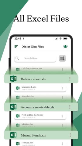 Xlsx File Reader — Xlsx viewer для Android — скриншот 2