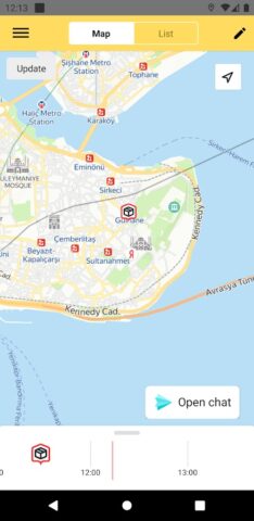 Яндекс.Курьер для Android — скриншот 1