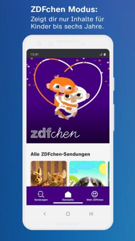 ZDFtivi-App –  Kinderfernsehen для Android — скриншот 5