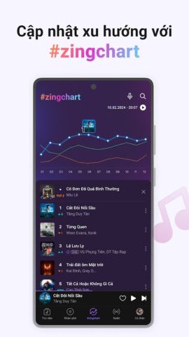Zing MP3 для Android — скриншот 3