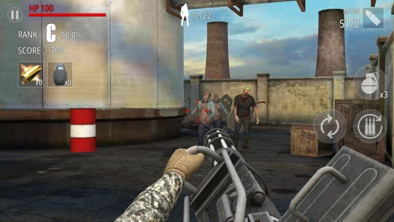 Отстрел зомби : FPS для Android — скриншот 1