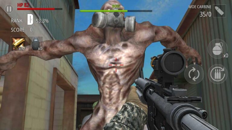 Отстрел зомби : FPS для Android — скриншот 5