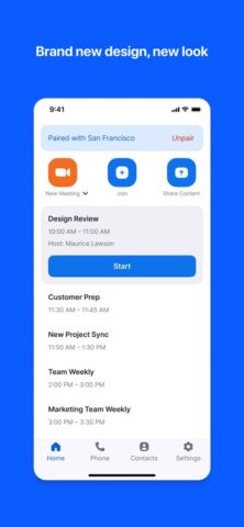 Zoom Rooms для iOS — скриншот 1