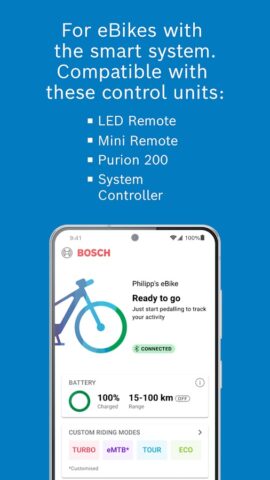 eBike Flow для Android — скриншот 2
