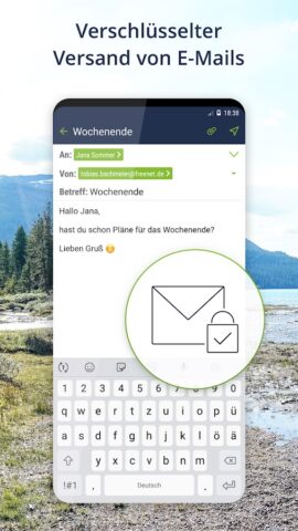 freenet Mail — E-Mail Postfach для Android — скриншот 2