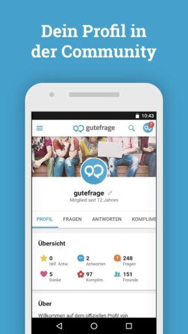 gutefrage: Finde Deine Antwort для Android — скриншот 1