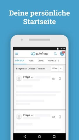 gutefrage: Finde Deine Antwort для Android — скриншот 2