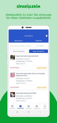 Çiçeksepeti Satıcı Paneli для Android — скриншот 3