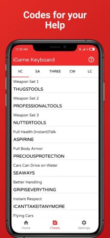 iGame:Game Keyboard for cheats для Android — скриншот 4