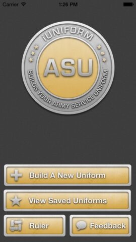 iUniform ASU — Builds Your Army Service Uniform для iOS — скриншот 1