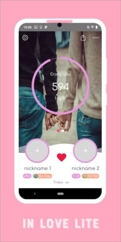 inlove — Đếm ngày yêu Lite для Android — скриншот 1