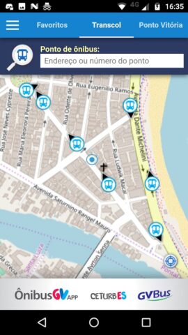 ÔnibusGV для Android — скриншот 2