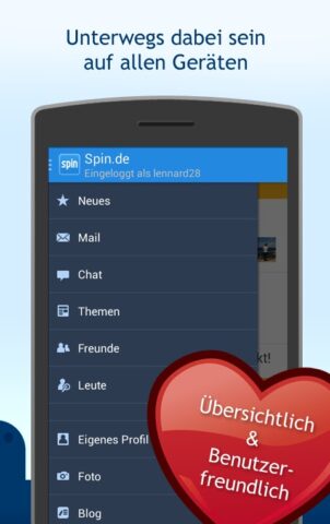 spin.de Chat-Community для Android — скриншот 4