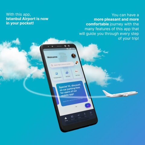 İstanbul Airport для Android — скриншот 1