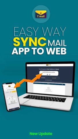 tMail — Temporary Email для Android — скриншот 1
