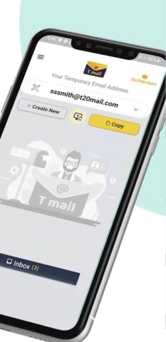 tMail — Temporary Email для Android — скриншот 3