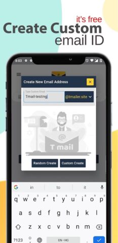 tMail — Temporary Email для Android — скриншот 5