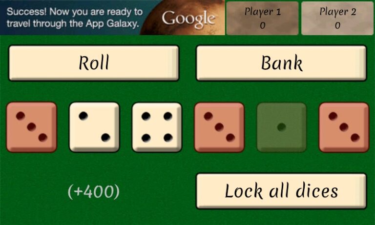10,000 — The Dice Game для Android — скриншот 3