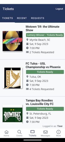 1st Tix для Android — скриншот 5