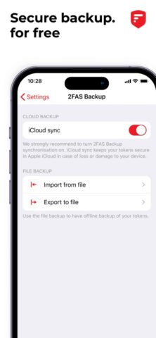 2FA Authenticator (2FAS) — скриншот 4