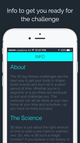 30 Day — Ab Challenge для iOS — скриншот 5