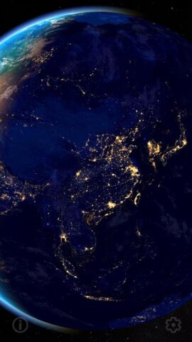 3D Земля и Луна для Android — скриншот 2