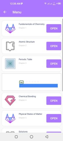 9th Class Chemistry Textbook для Android — скриншот 2