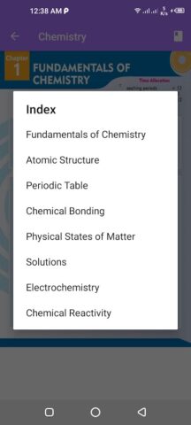 9th Class Chemistry Textbook для Android — скриншот 5