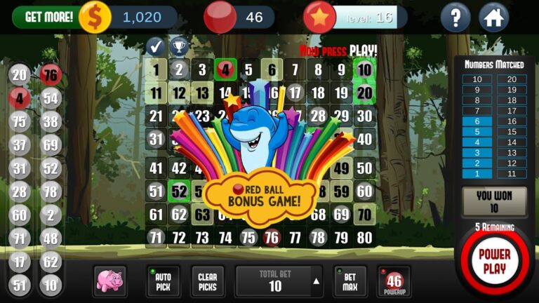 A Keno Game для Android — скриншот 3