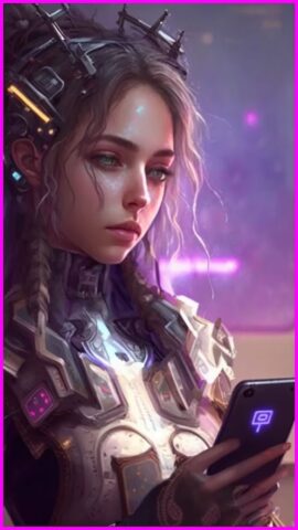 ЧатБот, девушка игра для Android — скриншот 1