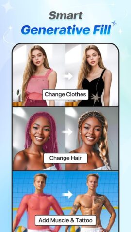 AI фото ластик — Inpaint Lab для Android — скриншот 4