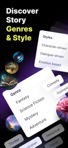 AI Story Generator — Story AI для Android — скриншот 2
