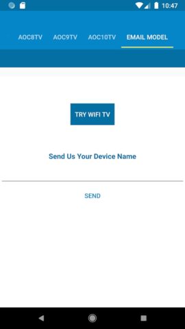 AOC TV Remote Control для Android — скриншот 5