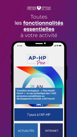 AP-HP Pro для Android — скриншот 1