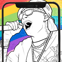 AR Drawing Coloring Peso Pluma для Android