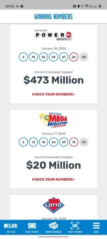 AR Lottery + CLUB для Android — скриншот 4