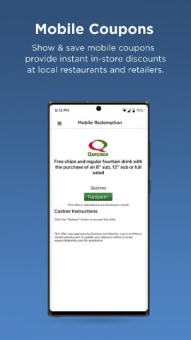 Abenity для Android — скриншот 3