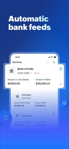 Accounting App — Zoho Books для iOS — скриншот 4
