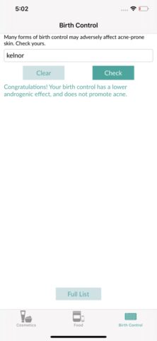 Acne-Safe для iOS — скриншот 4