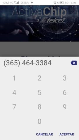 Activa Chip для Android — скриншот 2