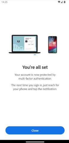 Adobe Account Access для Android — скриншот 2