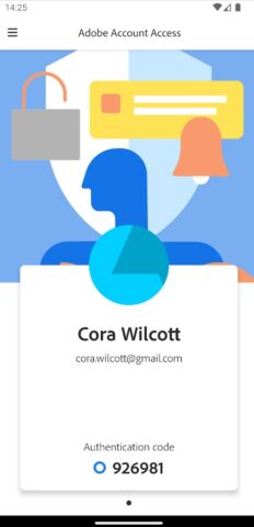 Adobe Account Access для Android — скриншот 3