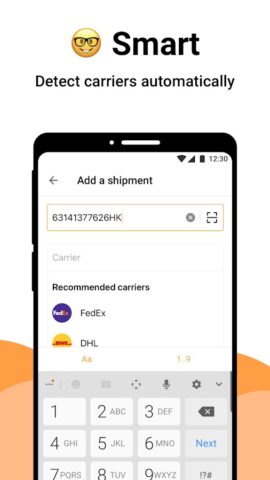AfterShip Package Tracker для Android — скриншот 4