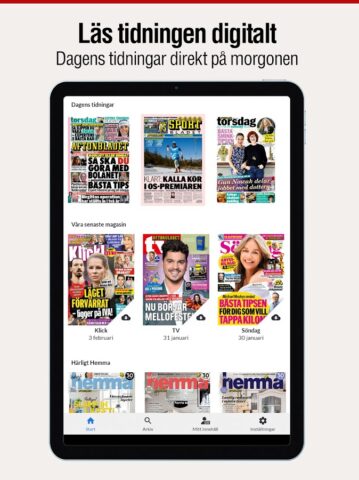 Aftonbladet tidning для Android — скриншот 5