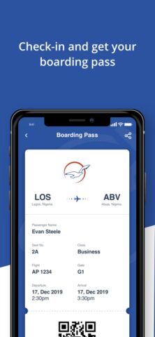 Air Peace для iOS — скриншот 4